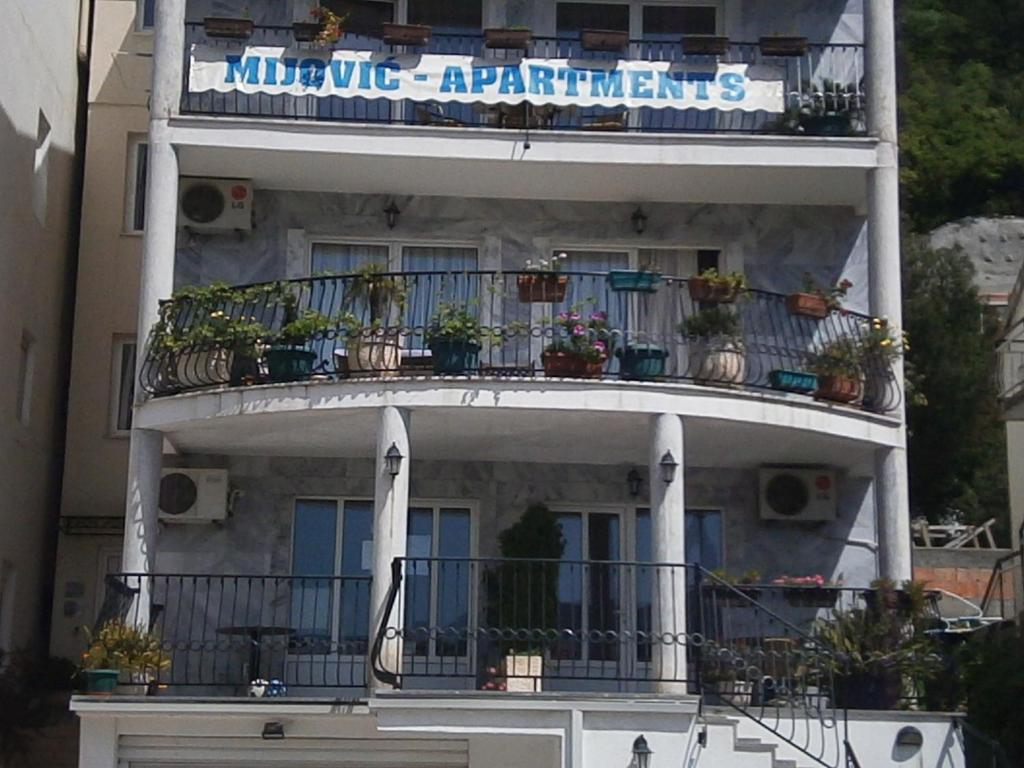 Mijovic Apartments Budva Zewnętrze zdjęcie